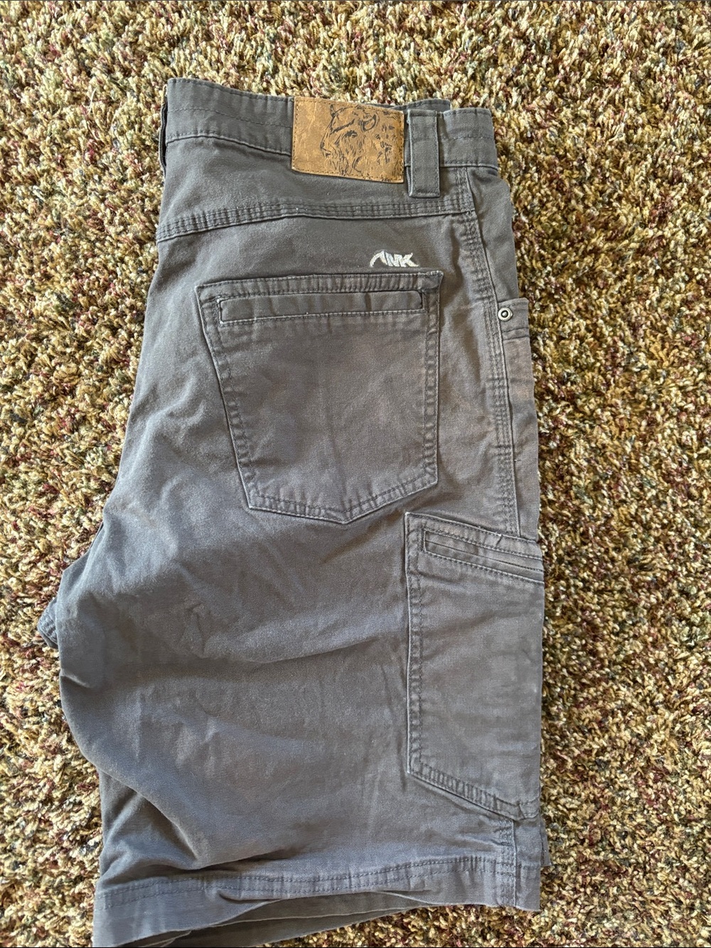 Mountain Khakis Gray Classic Fit Shorts with Back Label